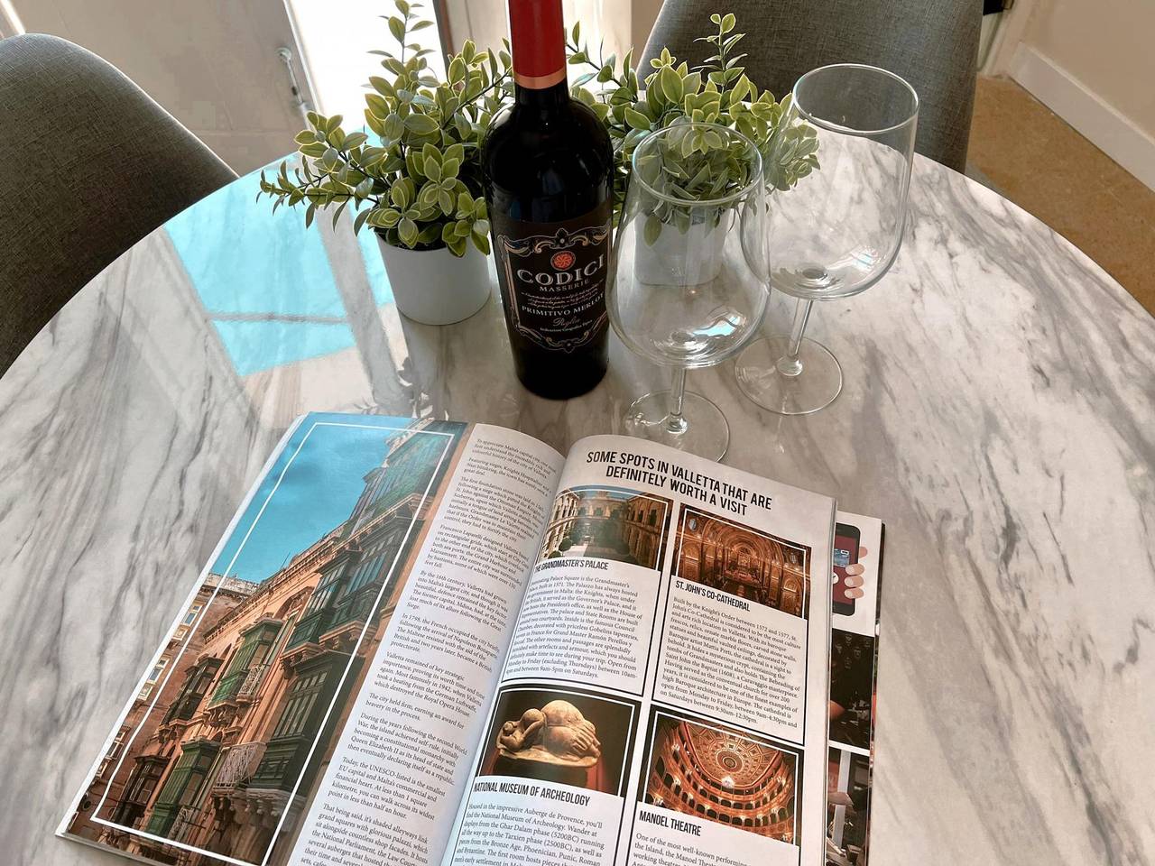 Ganze Wohnung, Ferienwohnung für 6 Personen mit Balkon in Valletta, Insel Malta