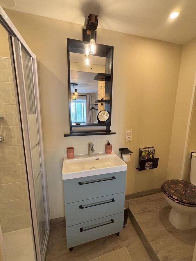 Gîte pour 3 personnes, avec piscine et jardin à Lédergues - 4