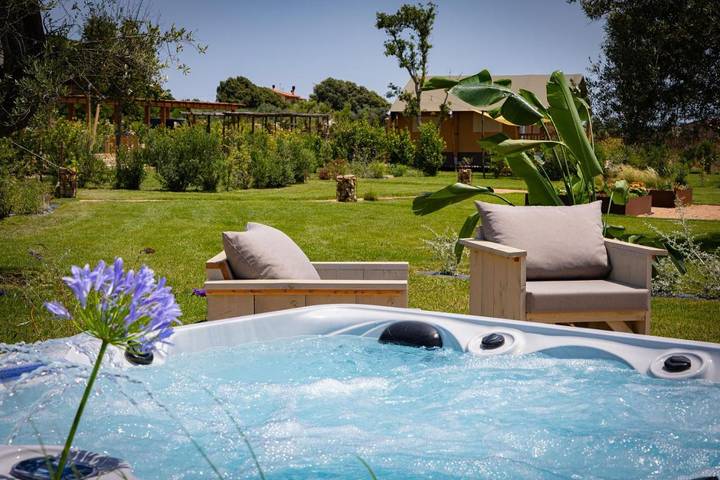 Bungalow für 4 Personen, mit Garten und Terrasse sowie Ausblick in Latium - 2