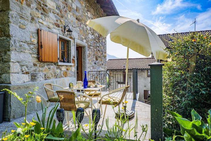 Ferienhaus für 4 Personen, mit Balkon und Terrasse sowie Seeblick und Ausblick in Comune di Cannobio - 4