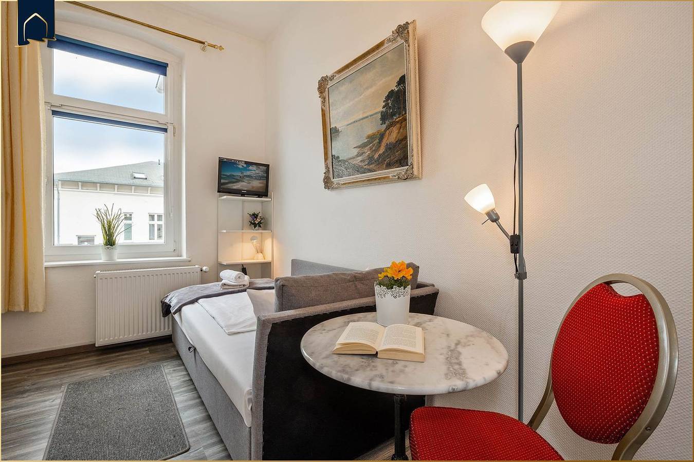 Ganze Wohnung, Kleine Ferienwohnung in Heringsdorf nahe Strand & Zentrum – Wlan, Küche, Haustiere erlaubt in Seebad Heringsdorf, Heringsdorf