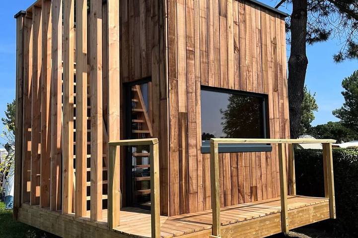 Gîte pour 3 personnes, avec sauna et terrasse