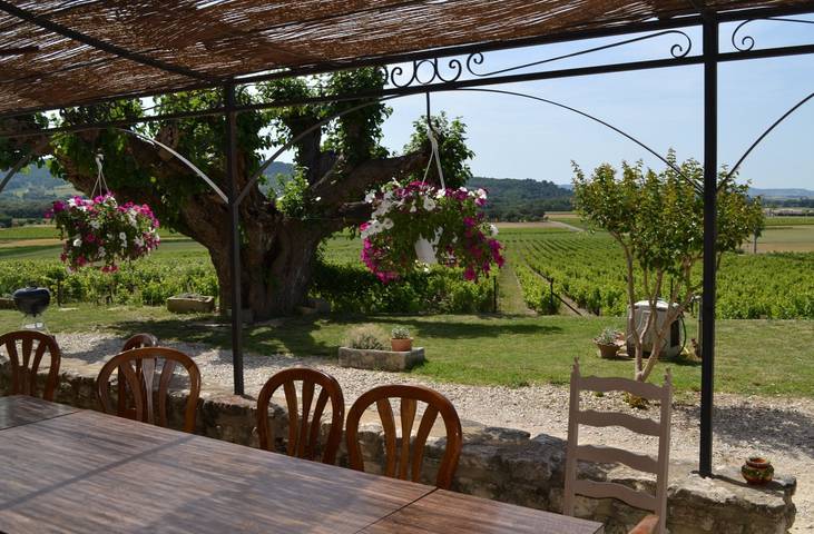 Chambre d’hôte pour 2 personnes, avec jardin et piscine à Visan