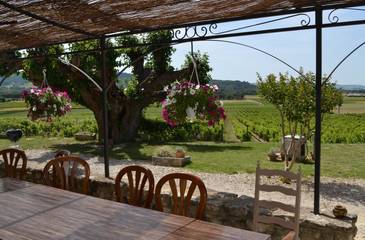 Cottage pour 2 personnes, avec piscine et jardin à Visan