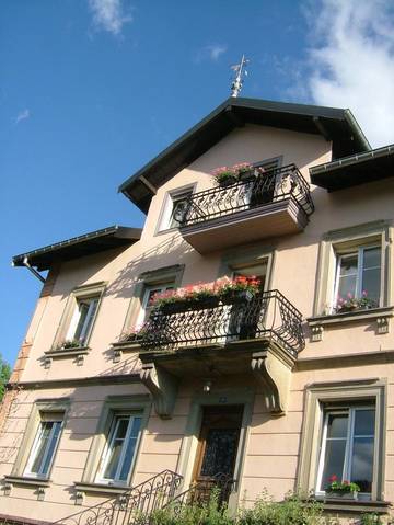 Chambre d’hôte pour 2 personnes, avec jardin ainsi que terrasse et vue à Sainte-Croix-aux-Mines