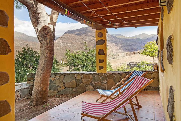 Chalet para 4 personas, con Balcón y Jardín