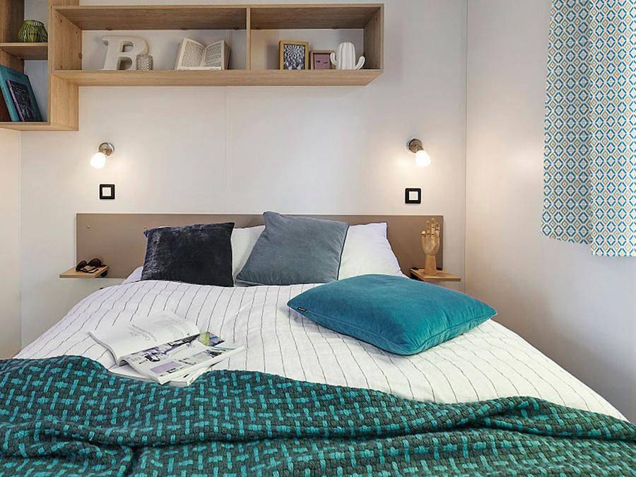 Camping les Rives du Lac Cantalès - Mobilheim 4 personen - Conforta (2 Zimmer ) in Saint-Gérons, Aurillac und Umgebung