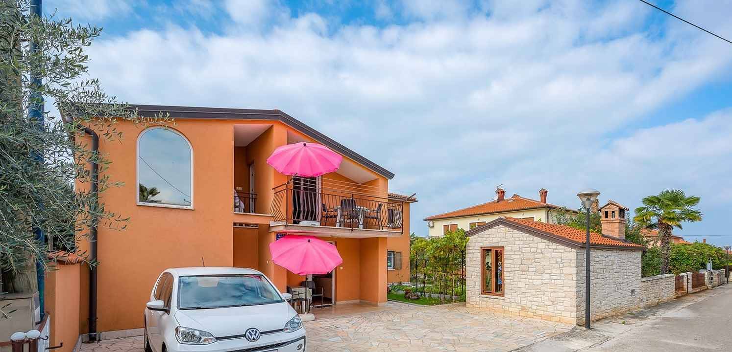 Apartamento vacacional entero, Apartamento vacacional con dos dormitorios  in Umag, Region de Umag