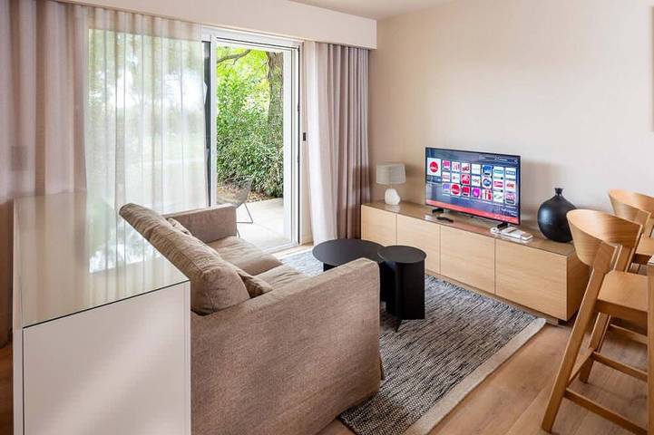Gîte pour 2 personnes, avec balcon ainsi que piscine et sauna, animaux acceptés dans Golf de Montpellier Massane - 4
