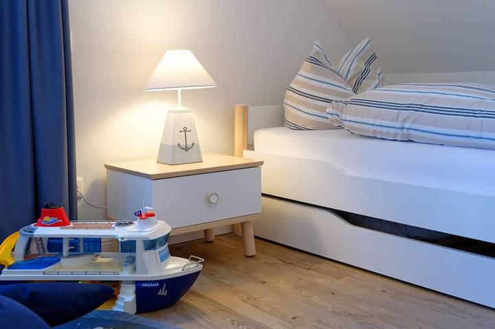 Nouveau: maison de vacances adaptée aux enfants, vélos et charrette à bras, à 300m de la plage in Langeoog