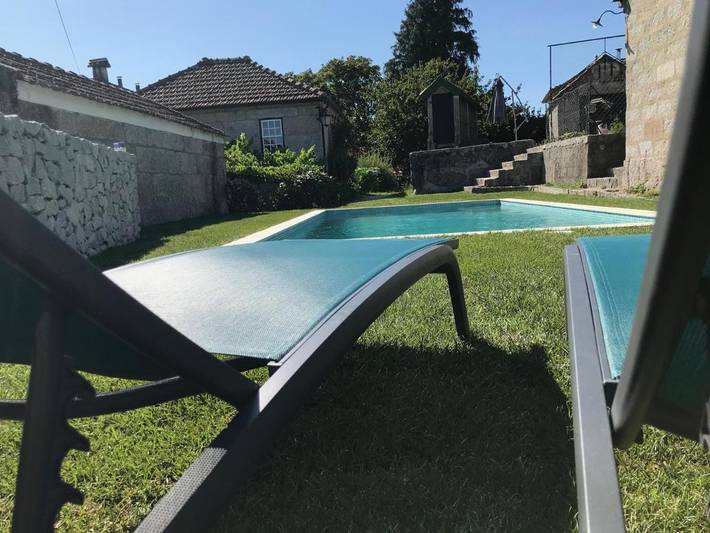 Casa de férias para 6 pessoas, com vista e jardim e ainda piscina em Baião