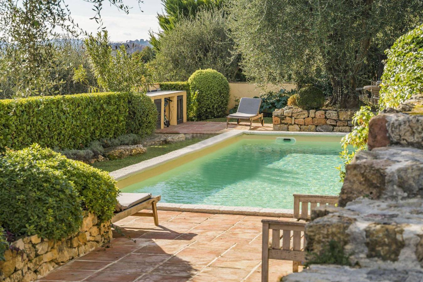 Villa Lunetta in Châteauneuf-Grasse, Costa mediterránea (Francia)