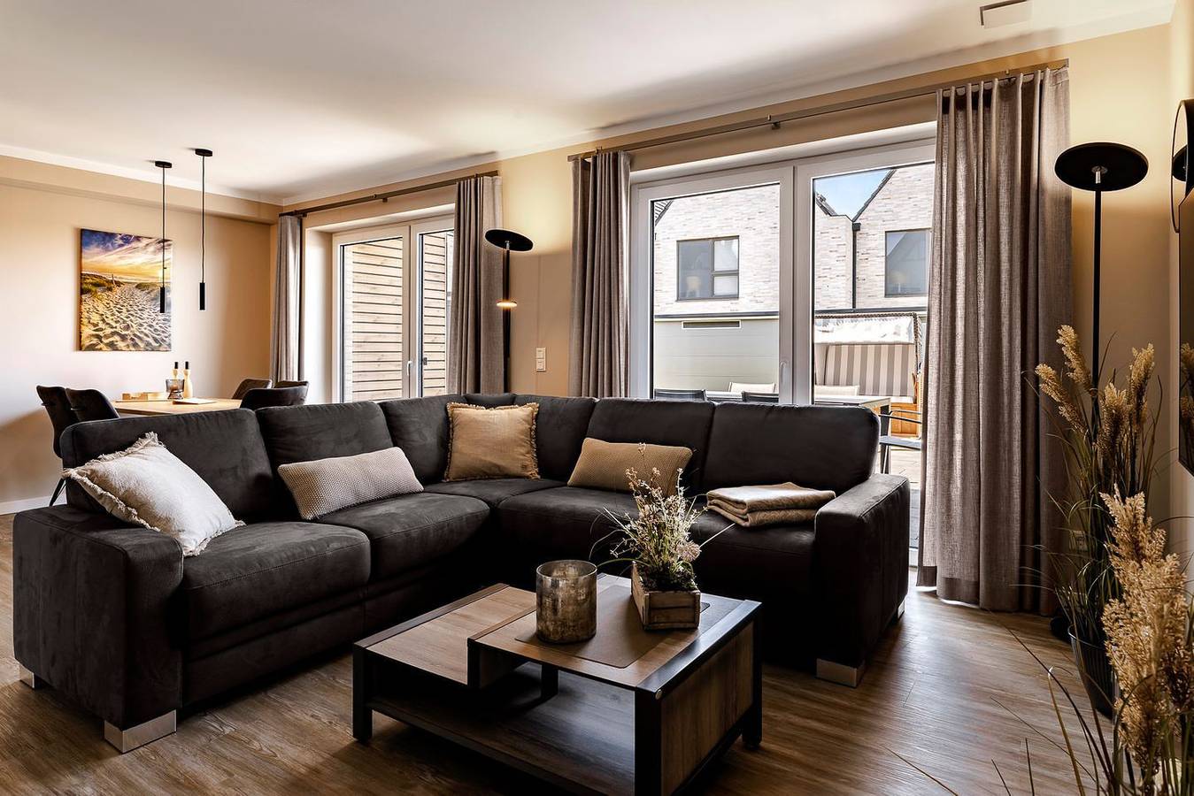 Traubeneiche - Nordsee- und Strandnah, Balkon, Terrasse, Sauna in Büsum, Dithmarschen