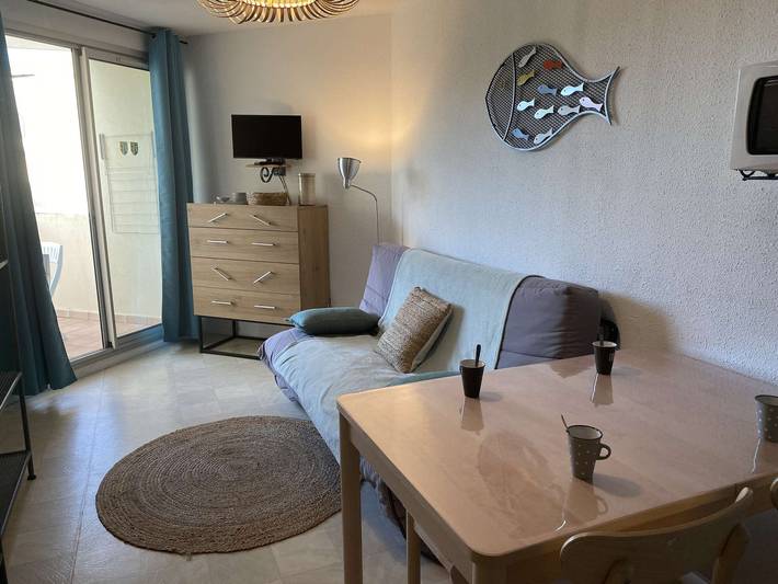 Appartement entier, Appartement 2 pièces avec parking privé au Grau-du-Roi in Le Grau-du-Roi, Côte d'Améthyste