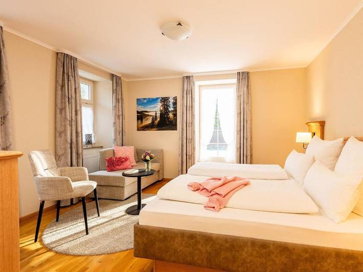 Hôtel pour 2 personnes, avec vue ainsi que balcon et jardin