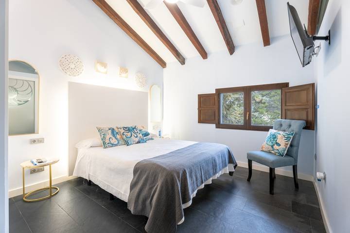 Apartamento para 2 personas, con jardín en Navajas