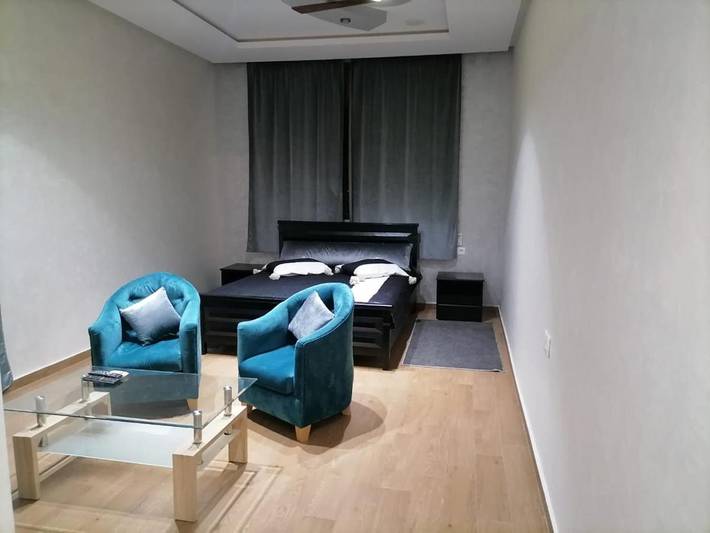 Villa pour 8 personnes, avec terrasse et piscine ainsi que sauna et vue à Agadir