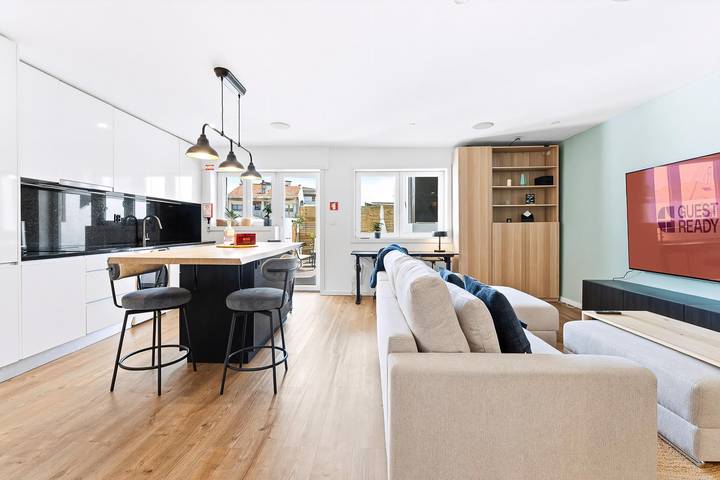 Apartamento de férias para 4 pessoas, com terraço em Matosinhos