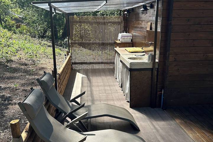 Chalet pour 2 personnes, avec piscine - 1