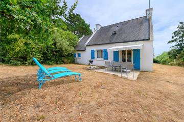 Maison de famille, la plage à pied et wifi jusqu'à 8 pers.