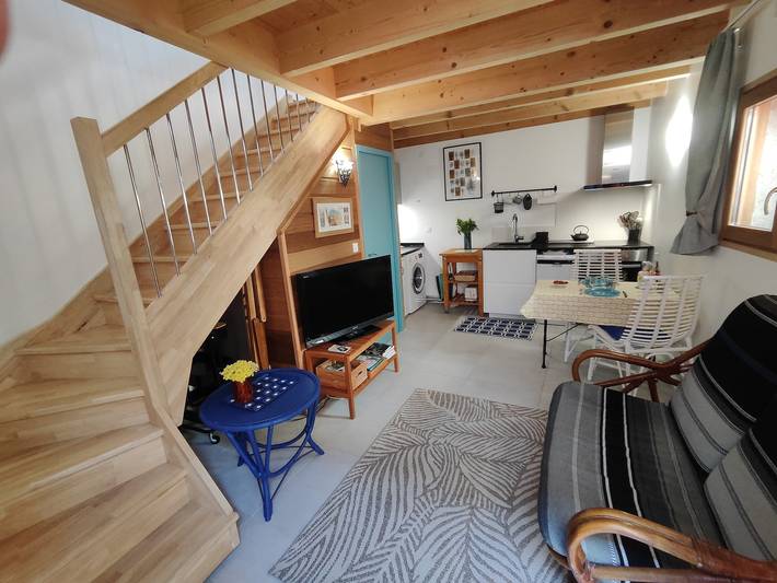 La Grange aux Hirondelles, cottage for 2 near Collioure and Argelès-sur-Mer in Laroque-des-Albères, Céret region