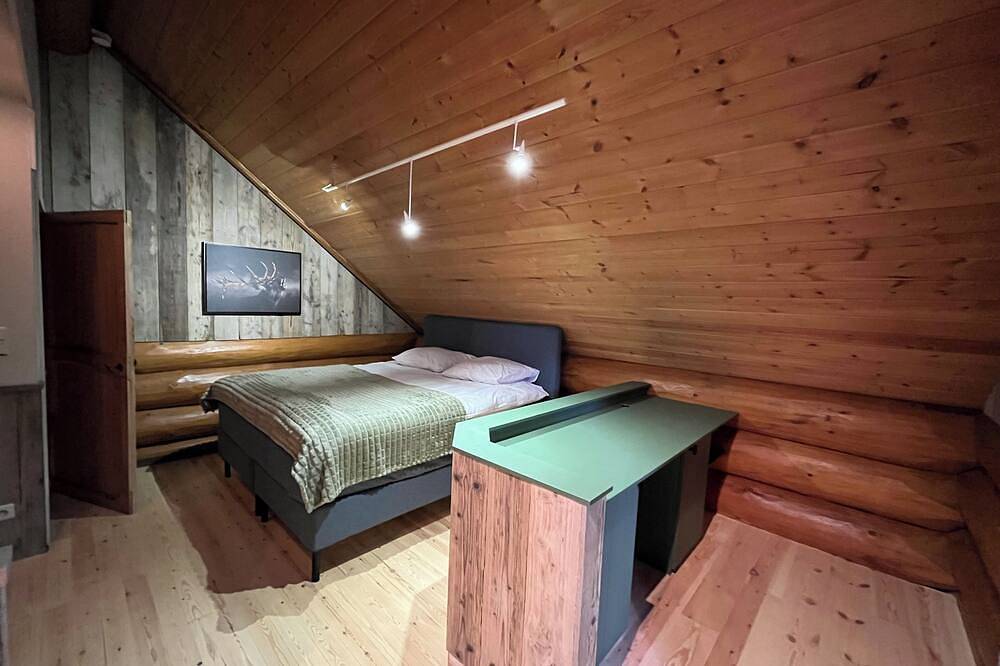 Das Loghouse zwischen Gent und Brügge in Knesselare, Ostflandern