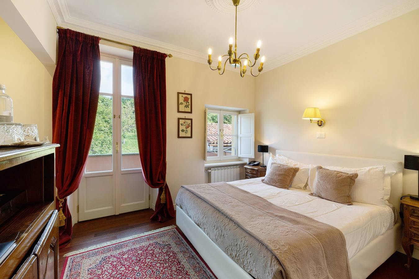 Room 'Maria' with Shared Terrace, Wi-Fi, and Air Conditioning in Vicoforte, Cuneo Province