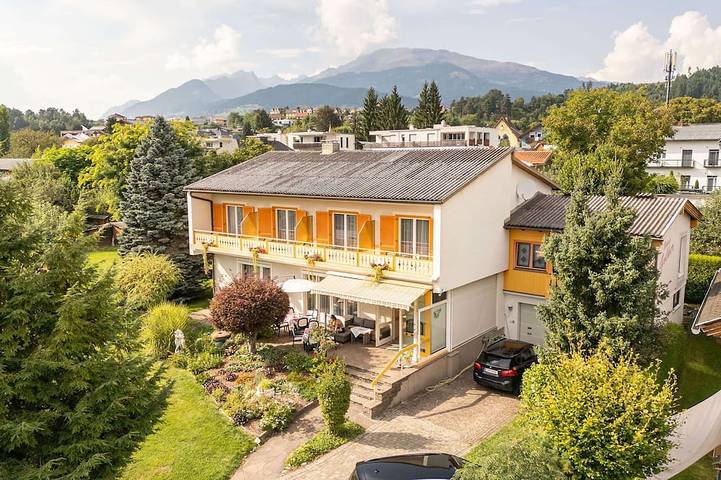 Ferienwohnung für 4 Personen, mit Balkon und Garten am Millstätter See