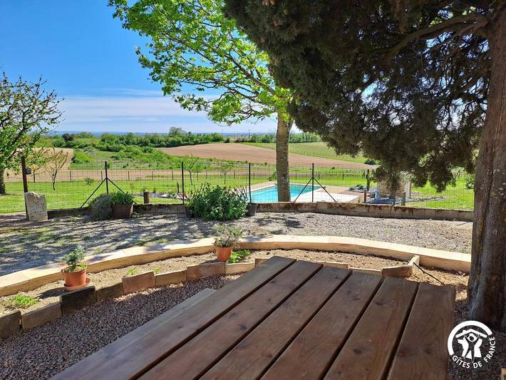 Gîte pour 13 personnes, avec piscine ainsi que jardin et terrasse, animaux acceptés à Cahuzac-sur-Vère - 4