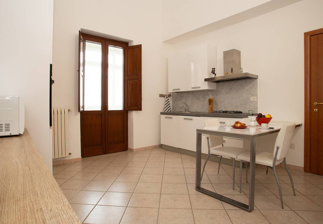 Apartamento entero, Apartamento de vacaciones para 2 personas con balcón in Brindisi, Salento