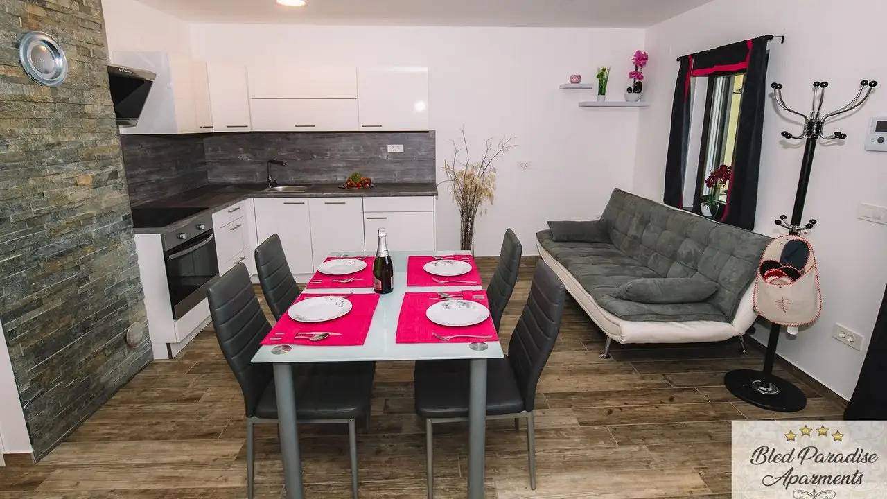 Ganze Ferienwohnung, Ferienwohnung für 6 Personen (50 m²) in Veldes in Bled, Triglav Nationalpark