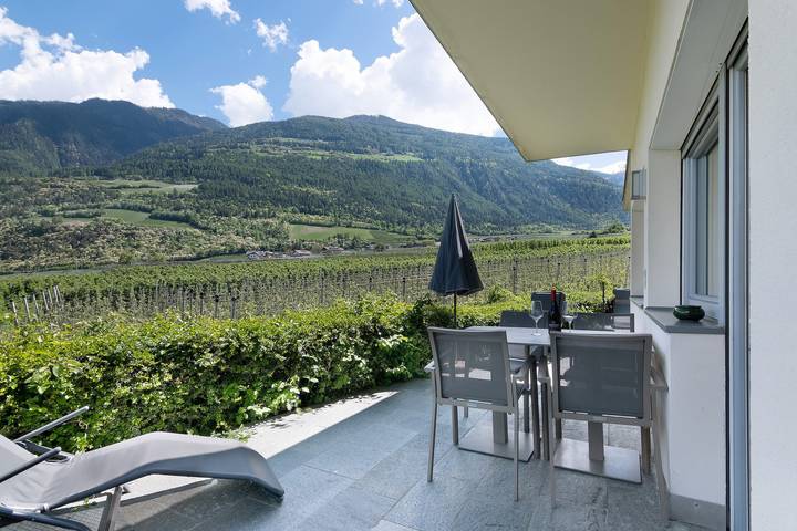 Gîte pour 4 personnes, avec jardin dans le Sud-Tyrol