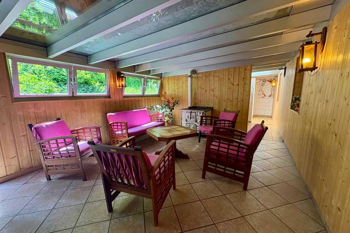 Location de vacances pour 7 personnes, avec terrasse et jardin, animaux acceptés à Lapoutroie