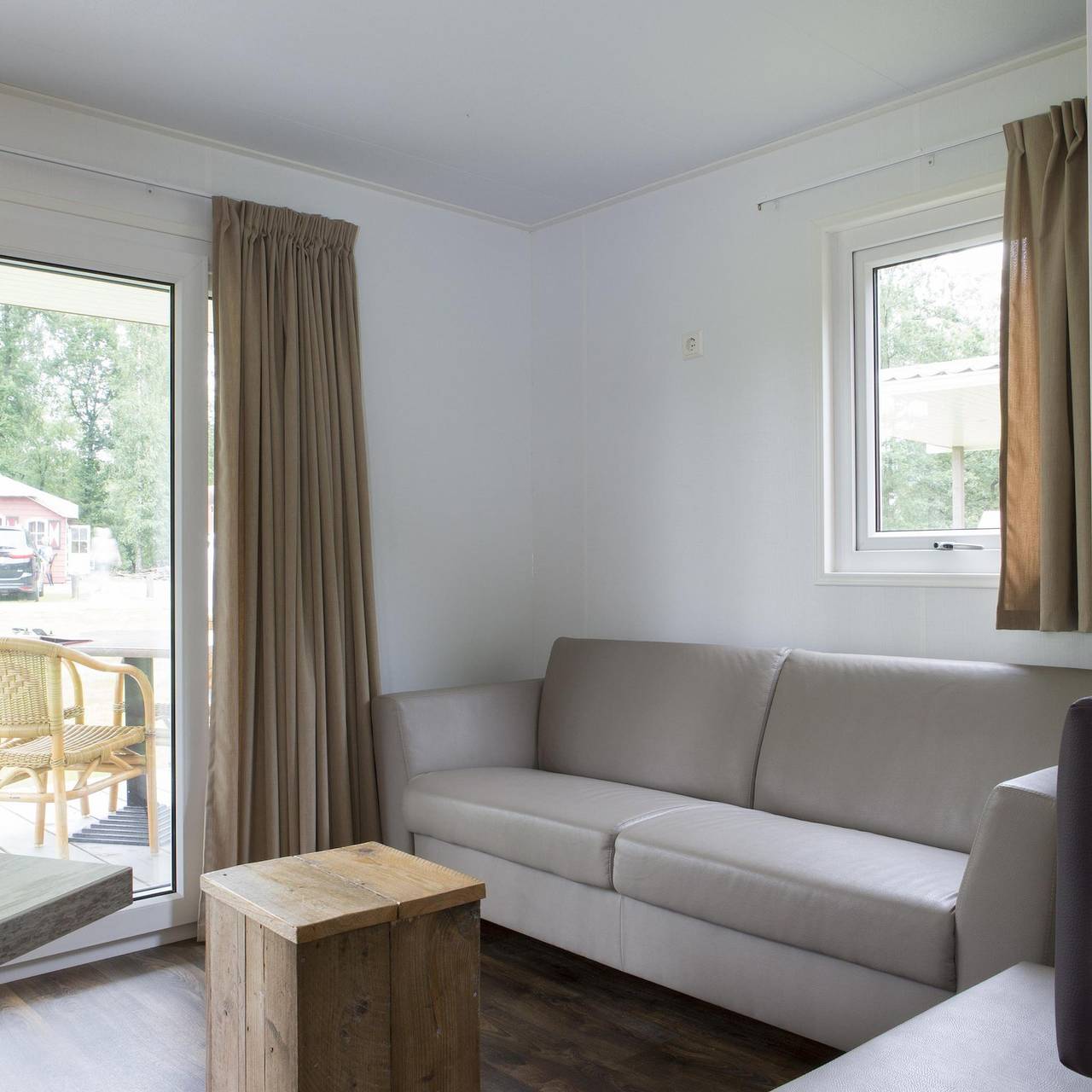Lodge für 4 Personen mit Terrasse in Hoge Veluwe
