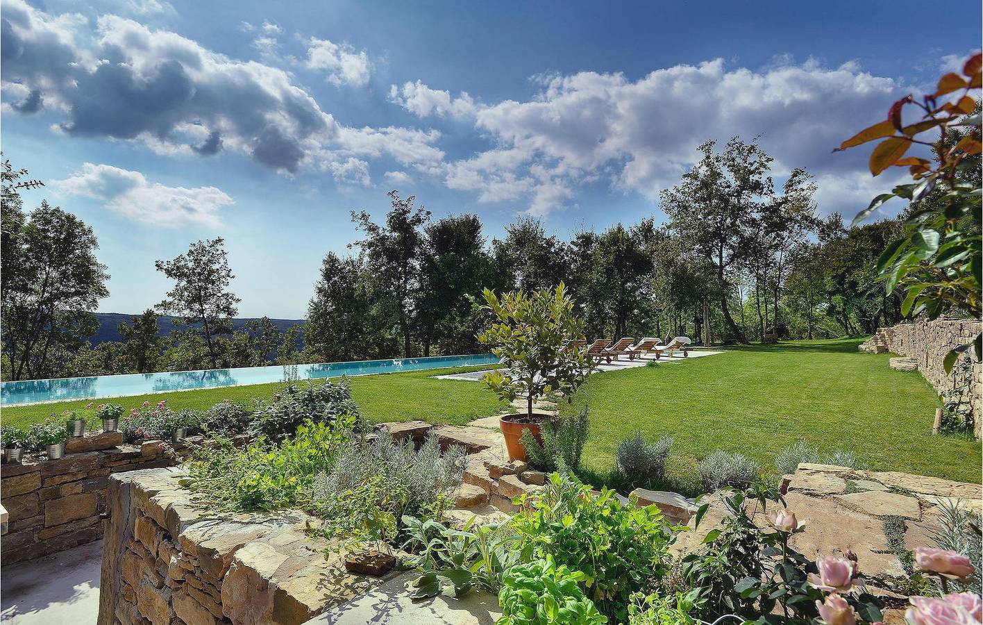 Ferienhaus für 8 Personen mit Sauna in Grožnjan, Općina Grožnjan