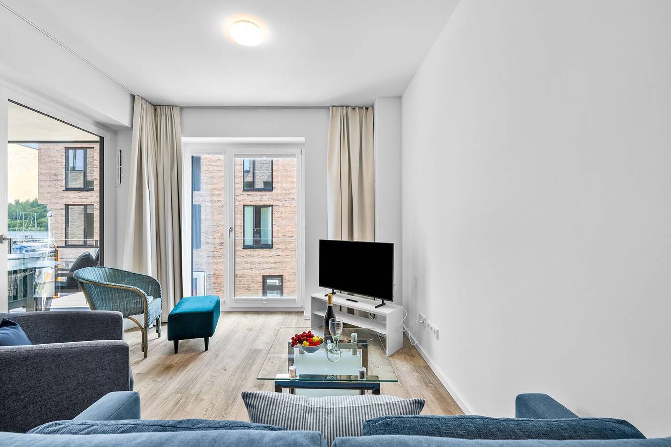 Ganze Wohnung, Neue Luxus-Ferienwohnung in Travemünde mit Meerblick in Travemünde, Lübeck