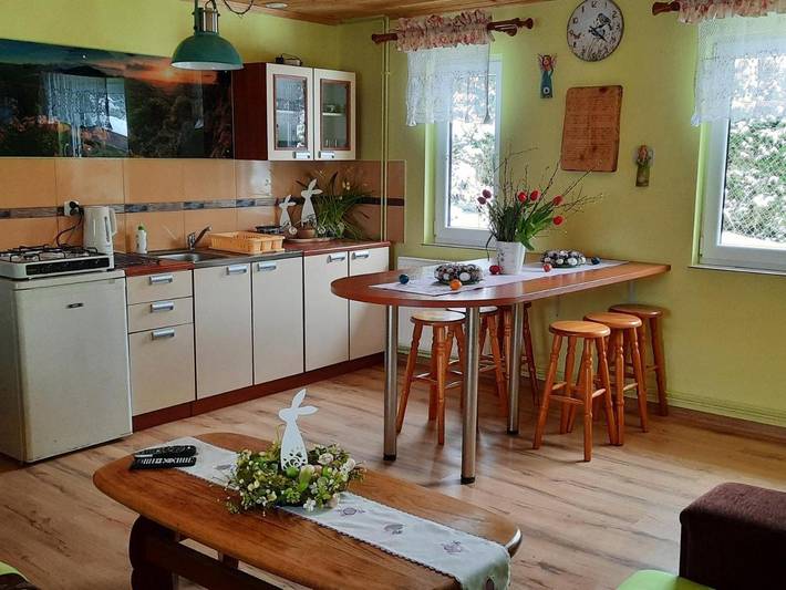 Domek letniskowy dla 8 osób, z ogród w Bieszczady