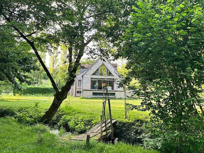 Location de vacances pour 10 personnes, avec jardin et vue à Saint-Ouen-les-Vignes