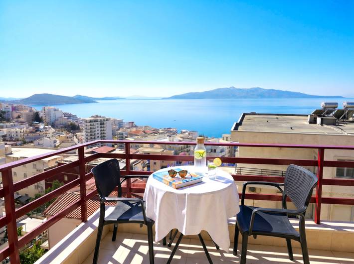 Apartament wakacyjny dla 3 osób, z Balkon w Saranda