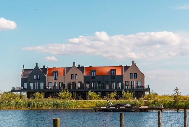 Ferienhaus für 8 Personen, mit Balkon/Terrasse und Terrasse sowie Sauna in Kampen
