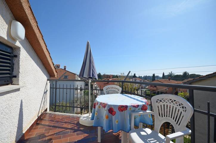 Studio für 2 Personen, mit Ausblick und Balkon, mit Haustier in Novigrad - 2