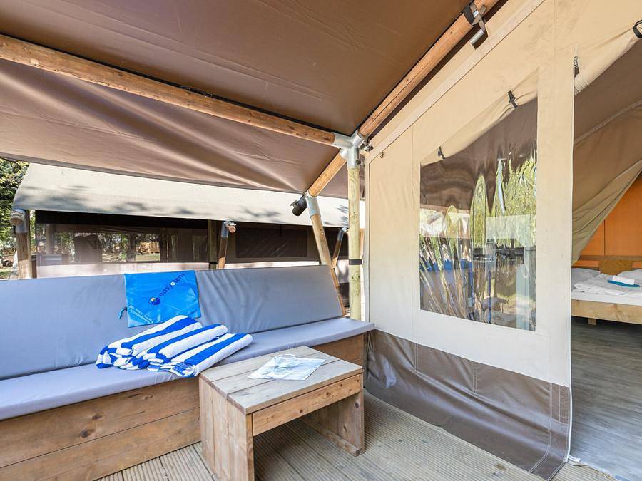 Camping Stella Maris - Tienda de lona y madera 5 personas - Stella Maris - Tienda Safari Acogedora in Umag, Region de Umag