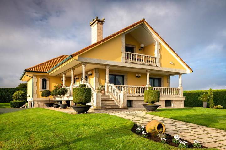 Casa rural para 2 personas, con sauna además de vistas y jardín, Se admiten mascotas en Dumbría
