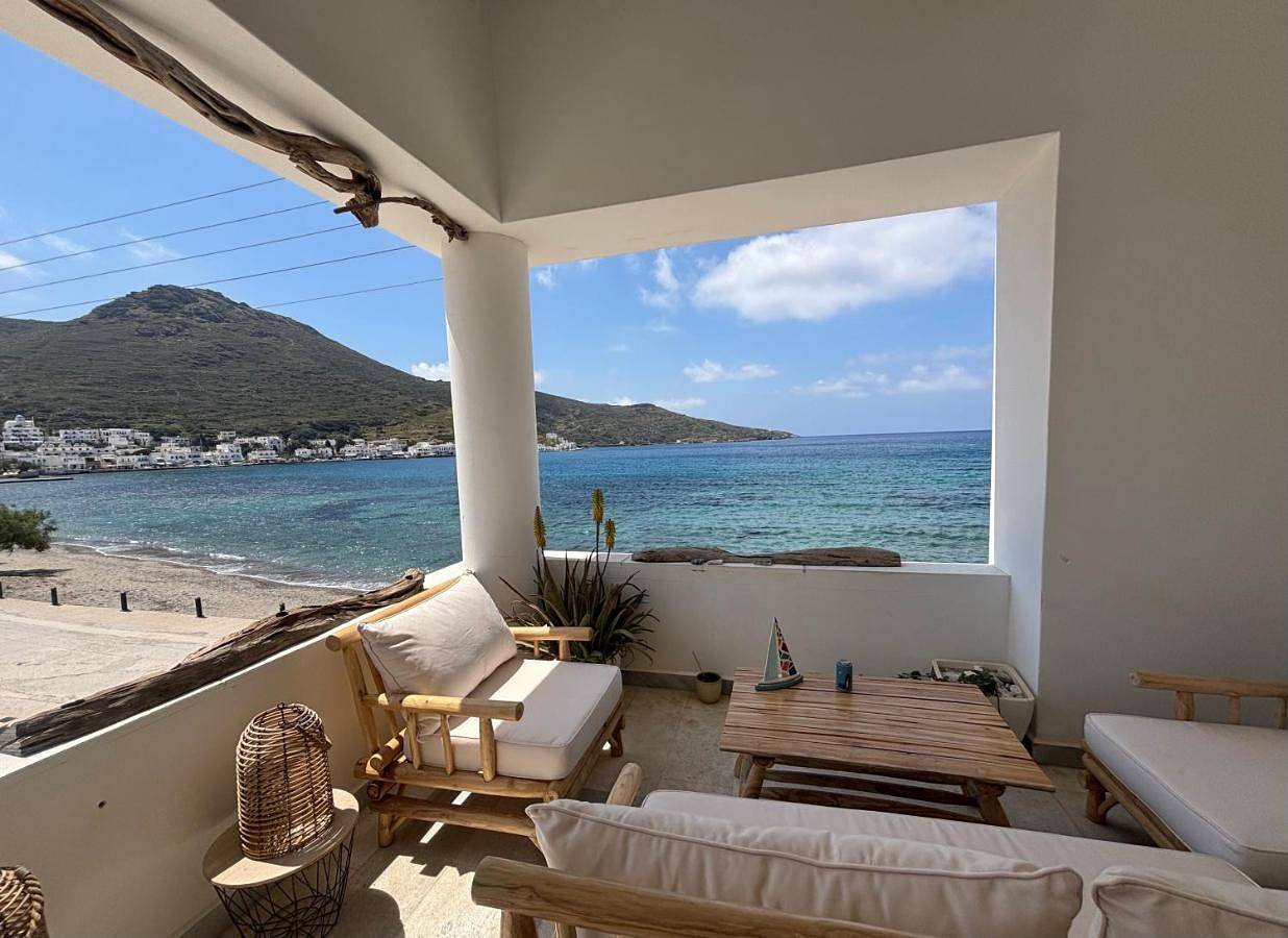 Appartement entier, Thomas Villas on the beach Katapola in Amorgos