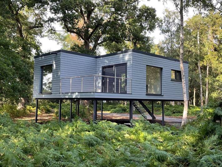 Ferienwohnung für 6 Personen, mit Terrasse und Garten sowie Ausblick in Wagenfeld