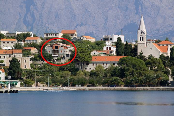 Zimmer mit Balkon und Meerblick Sumartin, Brac S-13285-a in Sumartin, Brac