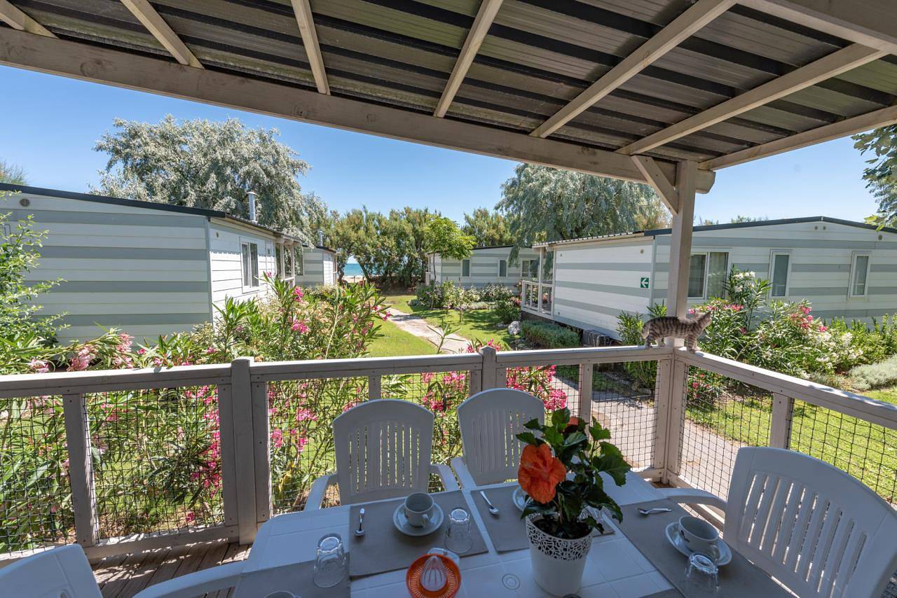 Feriendorf Stork Lodge Deluxe Family für 6 Personen in Côte Adriatique Abruzzes