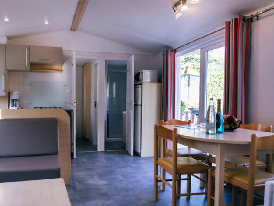 Camping Vilanova Park - Mobilheim 6 personen - Smaragd 3 Schlafzimmer in Vilanova i la Geltrú, Garraf