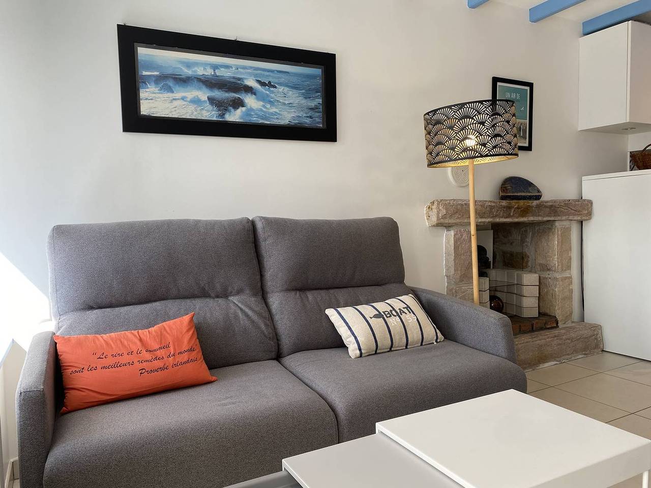 Appartement de vacances entier, Maison vue mer à Erquy | 2 pers. | in Erquy, Côte d’Émeraude