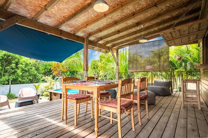 Location de vacances pour 4 personnes, avec jardin et piscine à Le Moule - 3